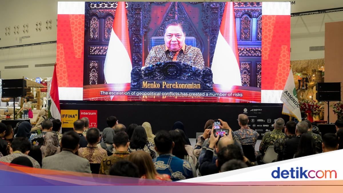 Airlangga Dorong Industri Furnitur Indonesia Perkuat Pasar Ekspor — gambar dari Detik Finance