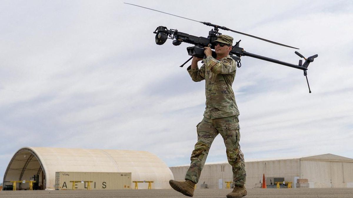 FOTO: Militer AS Uji Coba Teknologi Antidrone — gambar dari CNN Internasional