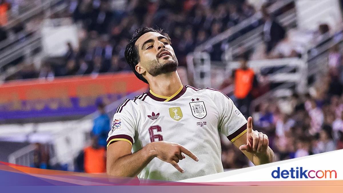 Lagi-lagi Merino Jadi 'Juru Selamat' Spanyol — gambar dari Detik Sport