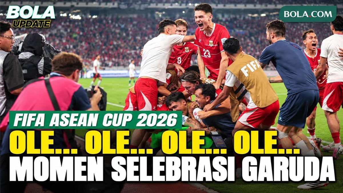 Momen Selebrasi Timnas Indonesia Usai Kalahkan Bangladesh, Bergembira Bersama Suporter di SUGBK — gambar dari Liputan6 Bola