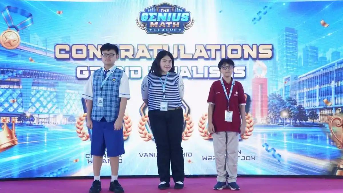 3 Peserta Lolos Grand Final TGML 2026 dari Seleksi Matematika di Cikarang Bekasi — gambar dari Tribun