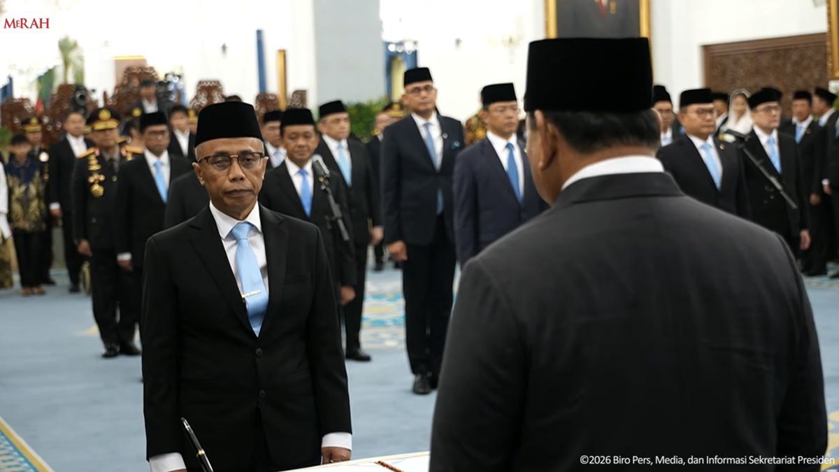 Prabowo Lantik 5 Wamen Ekonomi, Dradjad Wibowo Wamenko Perekonomian — gambar dari CNN Indonesia