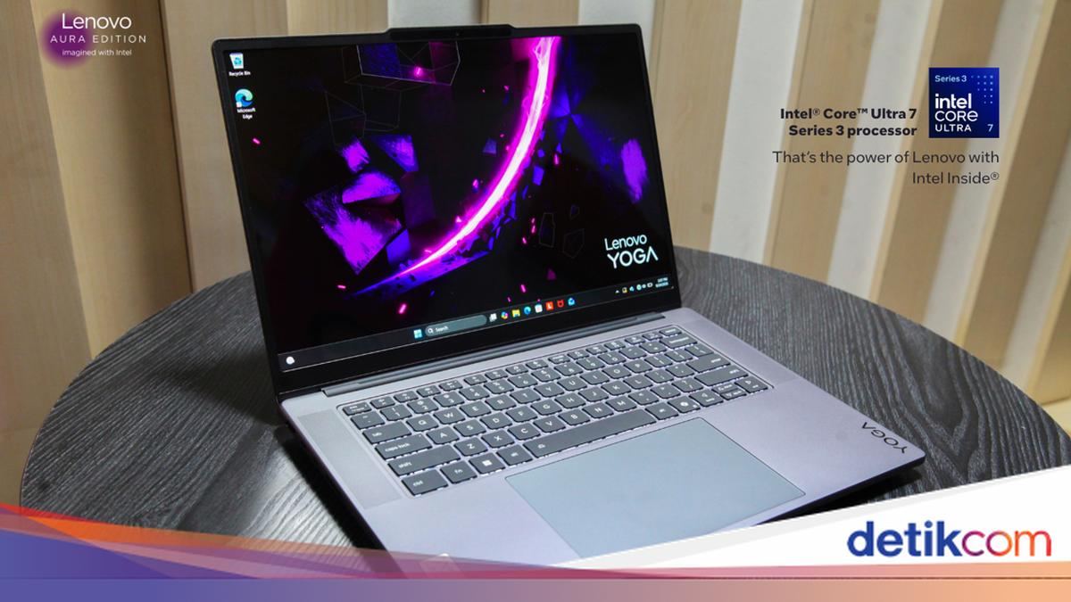 Lenovo Yoga Pro 7i, Laptopnya Content Creator — gambar dari Detik Inet