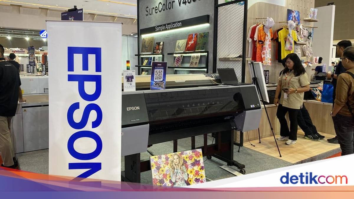 Epson Hadirkan SureColor V4000, Printer UV Flatbed A1+ yang Ringkas — gambar dari Detik Inet
