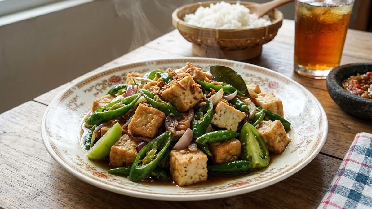 Resep Oseng Tahu Cabai Hijau, Hidangan Rumahan Favorit yang Praktis Dibuat — gambar dari Liputan6 Lifestyle