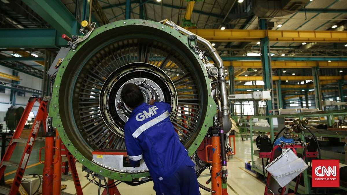 Anak Usaha Garuda Indonesia Kantongi Izin Perawatan Pesawat di Oman — gambar dari CNN Ekonomi