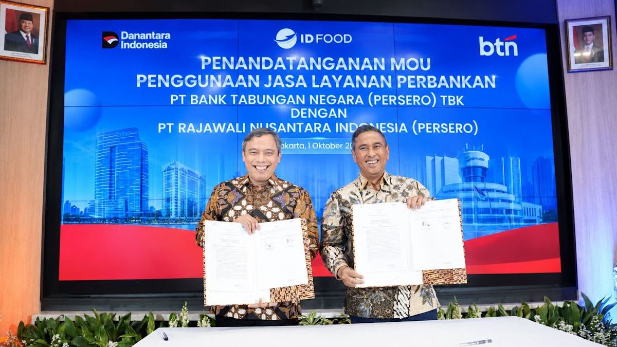 ID FOOD dan BTN siapkan pembiayaan Rp3 triliun perkuat bisnis pangan — gambar dari Antara