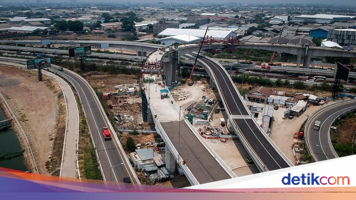 Tol Kataraja Seksi 1 Makin Dekat Rampung, Hubungkan Jakarta dan Banten — gambar dari Detik Finance
