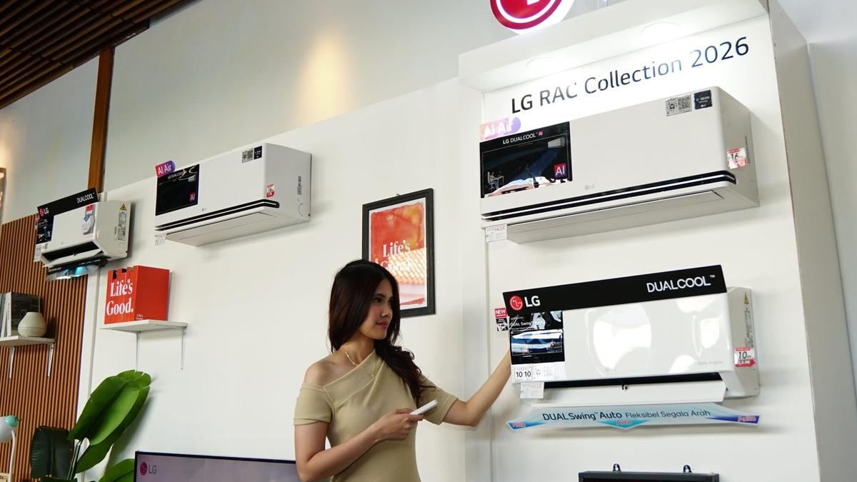 Dorong Efisiensi Energi, LG Luncurkan Rangkaian AC dengan Teknologi AI di Indonesia — gambar dari Liputan6 Tekno