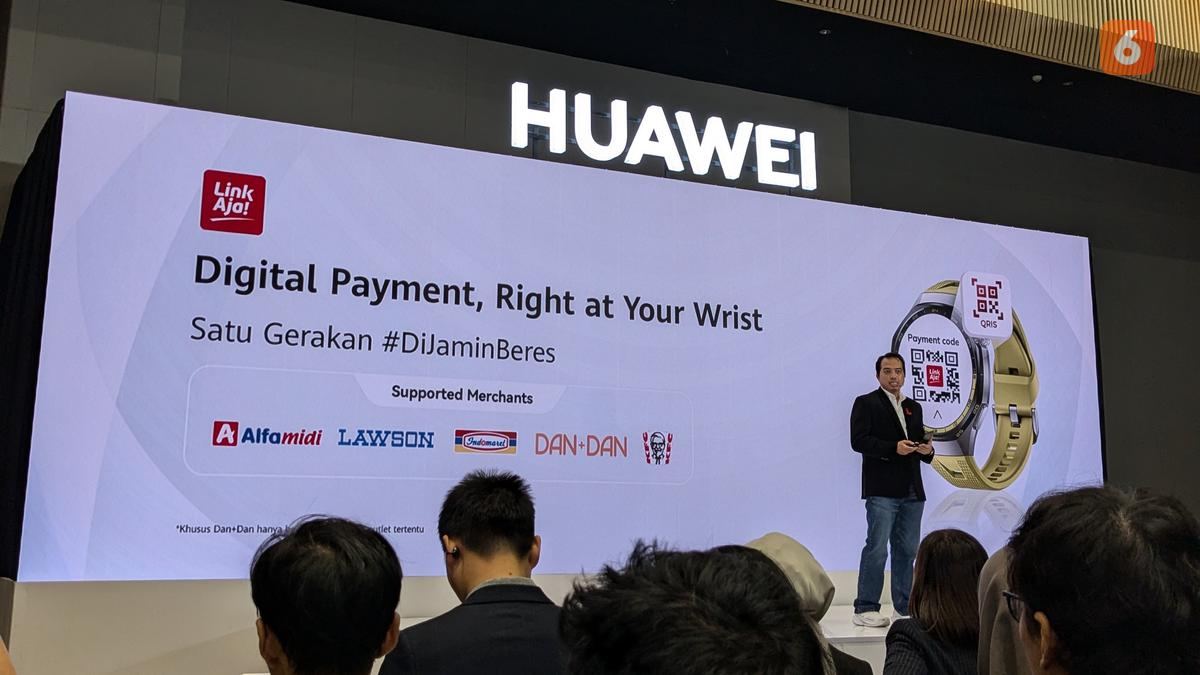 Pertama di Indonesia, Huawei Watch GT 7 Series Bisa Transaksi QRIS secara Offline — gambar dari Liputan6 Tekno