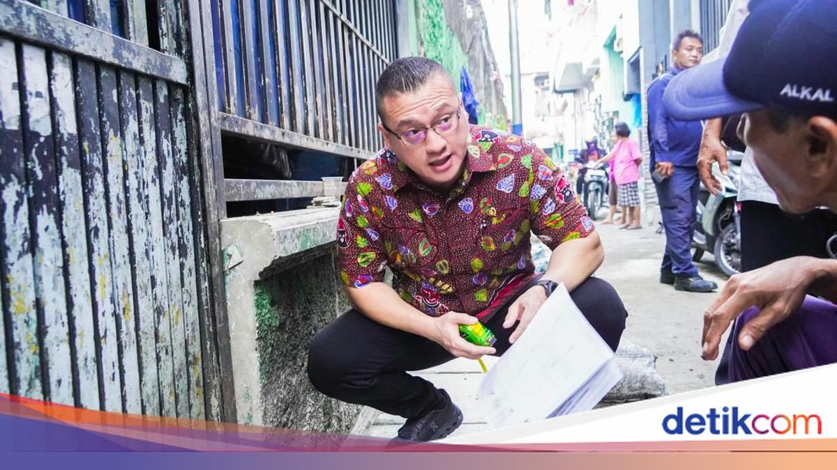 Kawal Aspirasi Warga, Kenneth DPRD DKI Pastikan Proyek Saluran Air di Jelambar Aman — gambar dari Detik