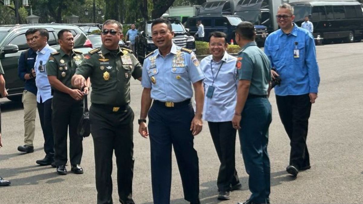 Prabowo kumpulkan 800 pejabat tinggi TNI/Polri — gambar dari Antara