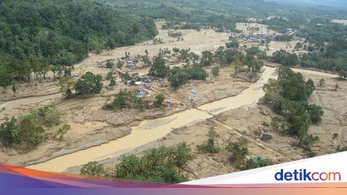 Banjir dan Longsor Kembali Terjang Sumatra, Pakar UGM: Pemulihan Ekologis Belum Tuntas — gambar dari Detik Inet