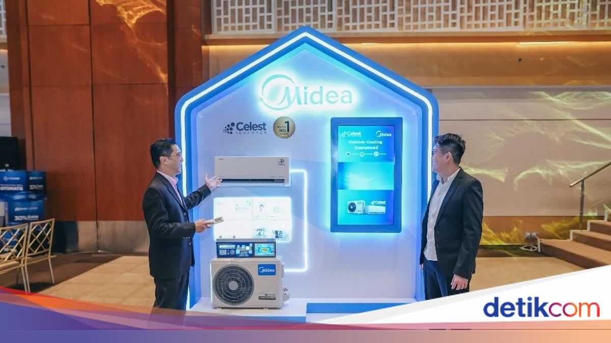 Midea AC Celest Inverter Tawarkan Kenyamanan dan Efisiensi Energi — gambar dari Detik Inet