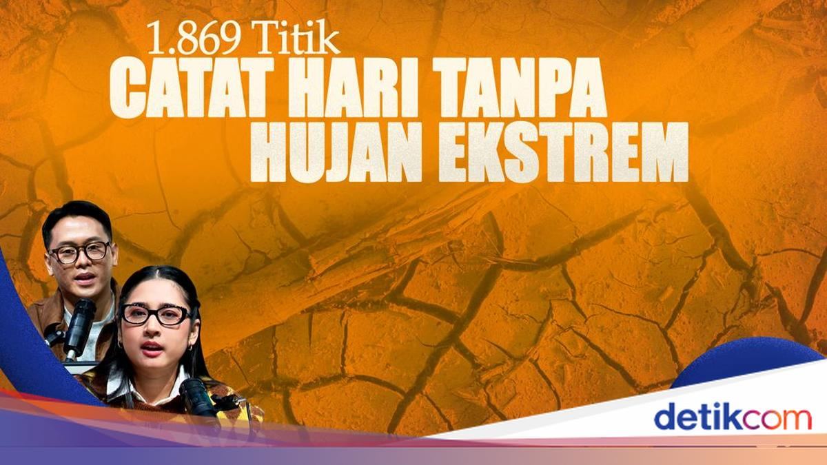 Indonesia Masih Didominasi Cuaca Kering — gambar dari Detik
