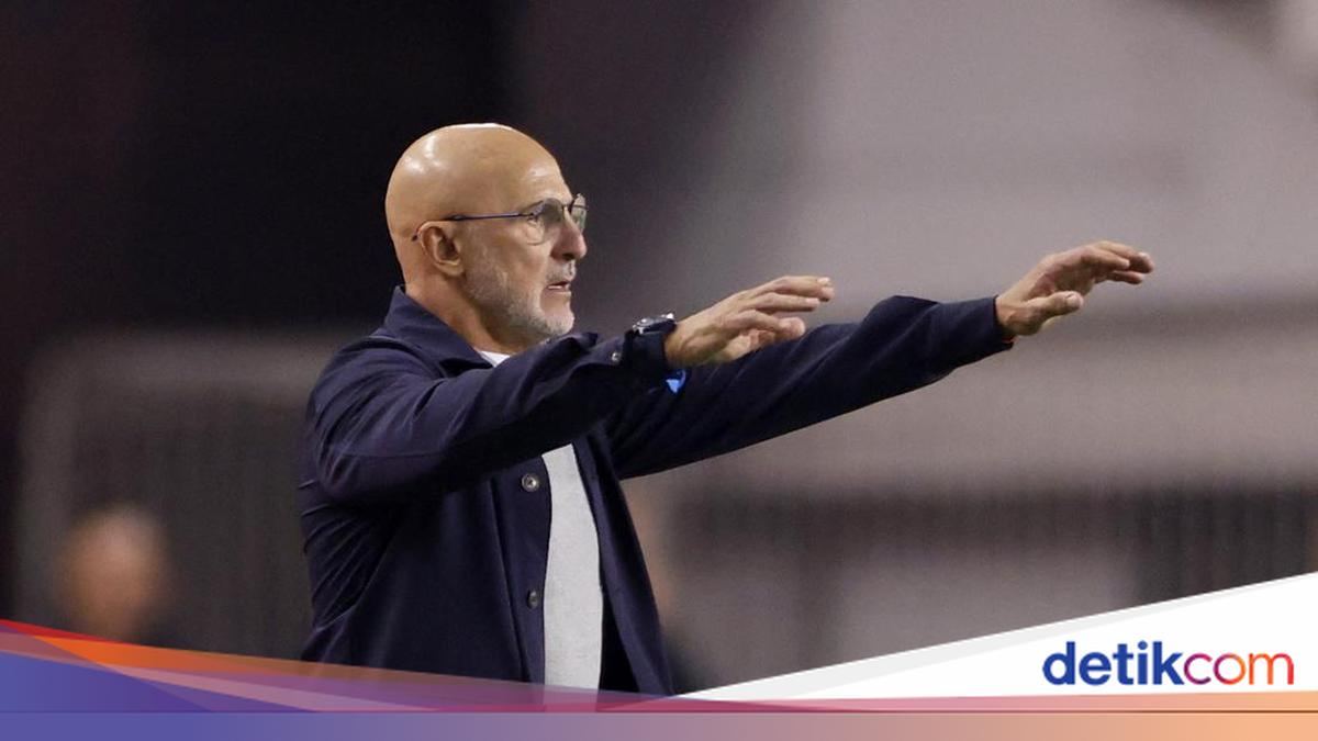 Karena De La Fuente Yakin Spanyol Takkan Kalah — gambar dari Detik Sport