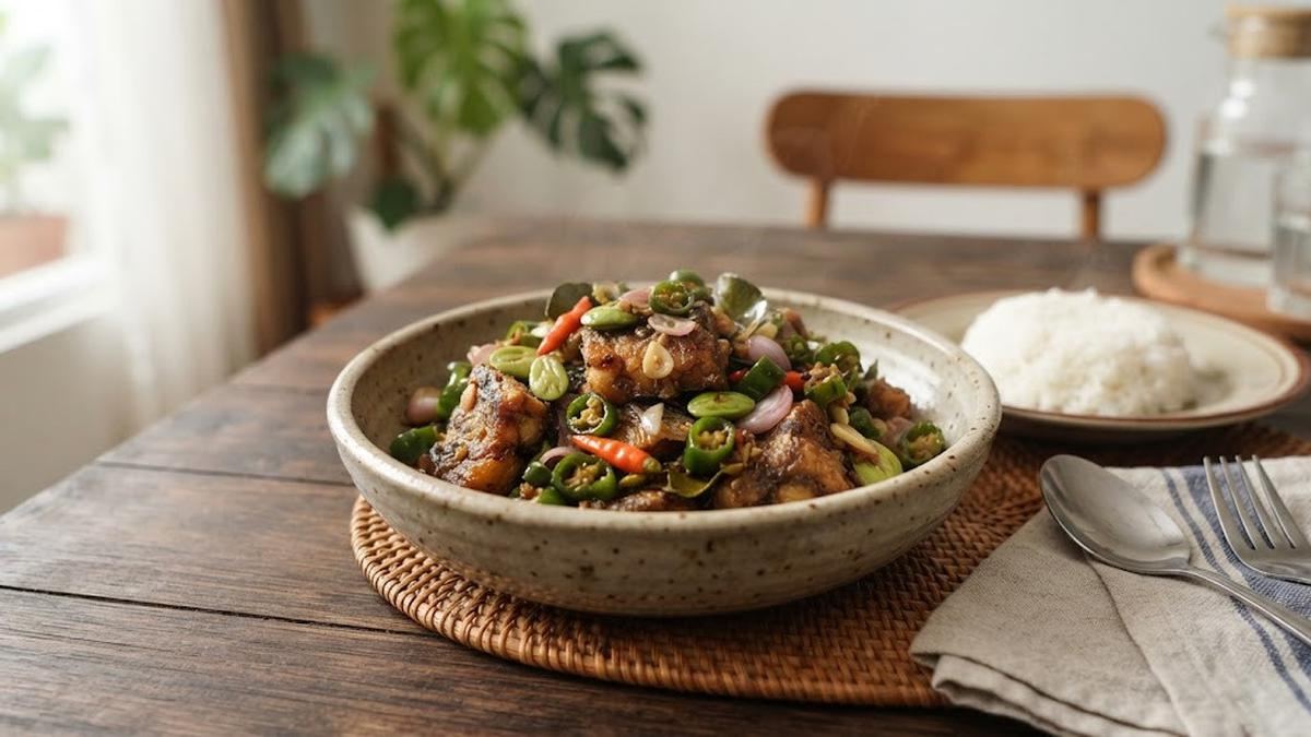 Resep Tumis Jambal Cabai Hijau yang Gurih dan Praktis — gambar dari Liputan6 Lifestyle