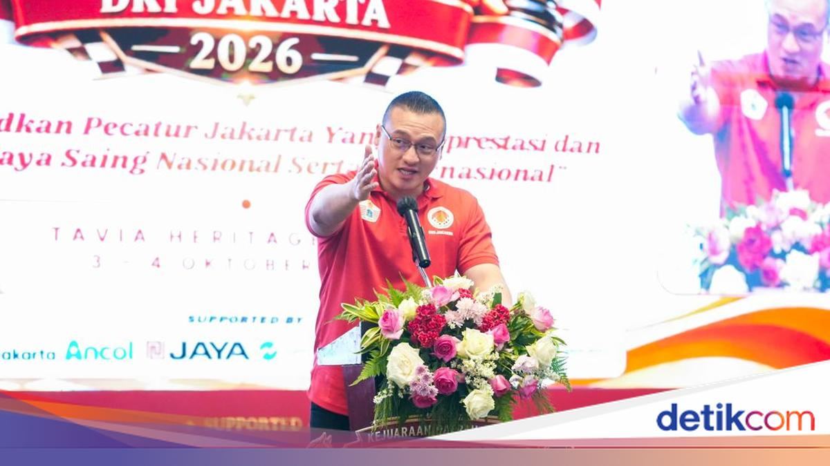 Motivasi Atlet Muda, Ketum Percasi DKI Kenneth Hadirkan WGM Laysa Latifah di Kejurda Catur 2026 — gambar dari Detik Sport