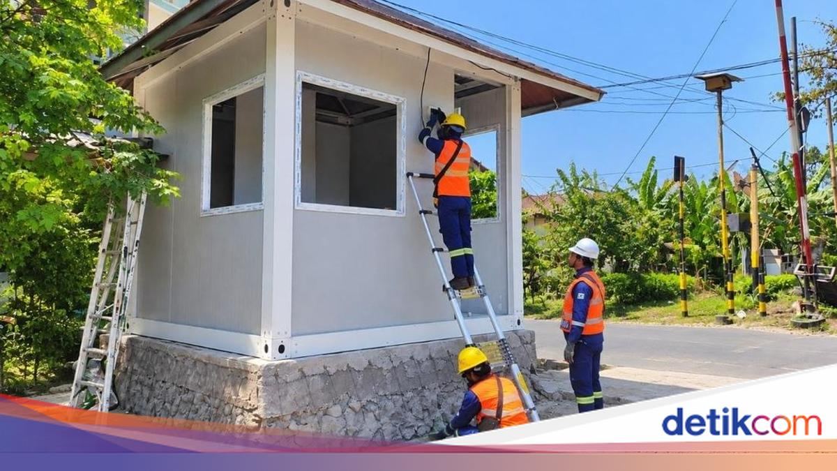 Gardu Pengawas Dibangun di 190 Perlintasan Kereta — gambar dari Detik Finance