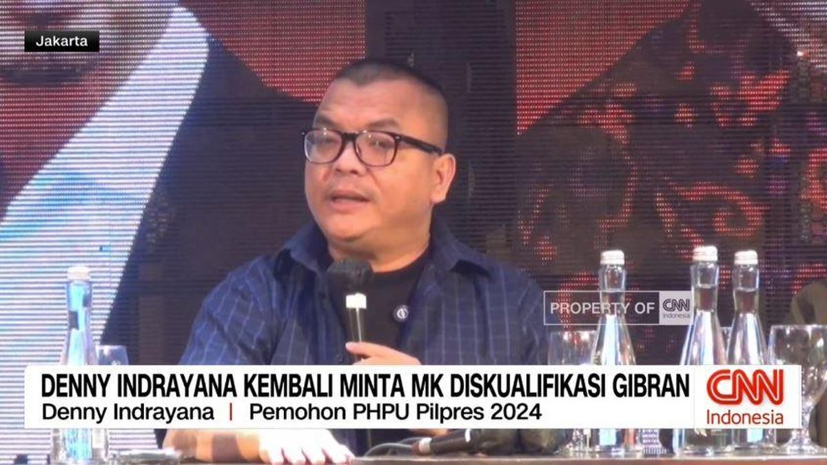 VIDEO: Denny Indrayana Kembali Minta MK Diskualifikasi Gibran — gambar dari CNN Indonesia