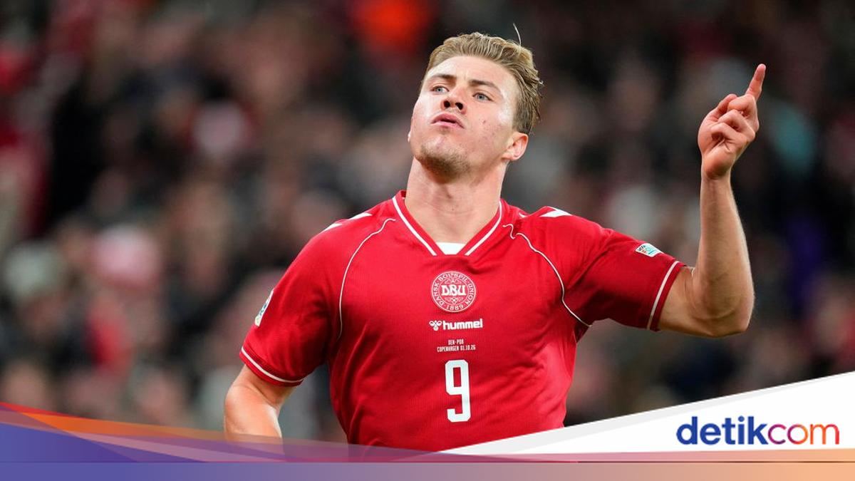 Hojlund Selebrasi 'Siuuu': Ronaldo Tidak Akan Pernah Dilupakan — gambar dari Detik Sport
