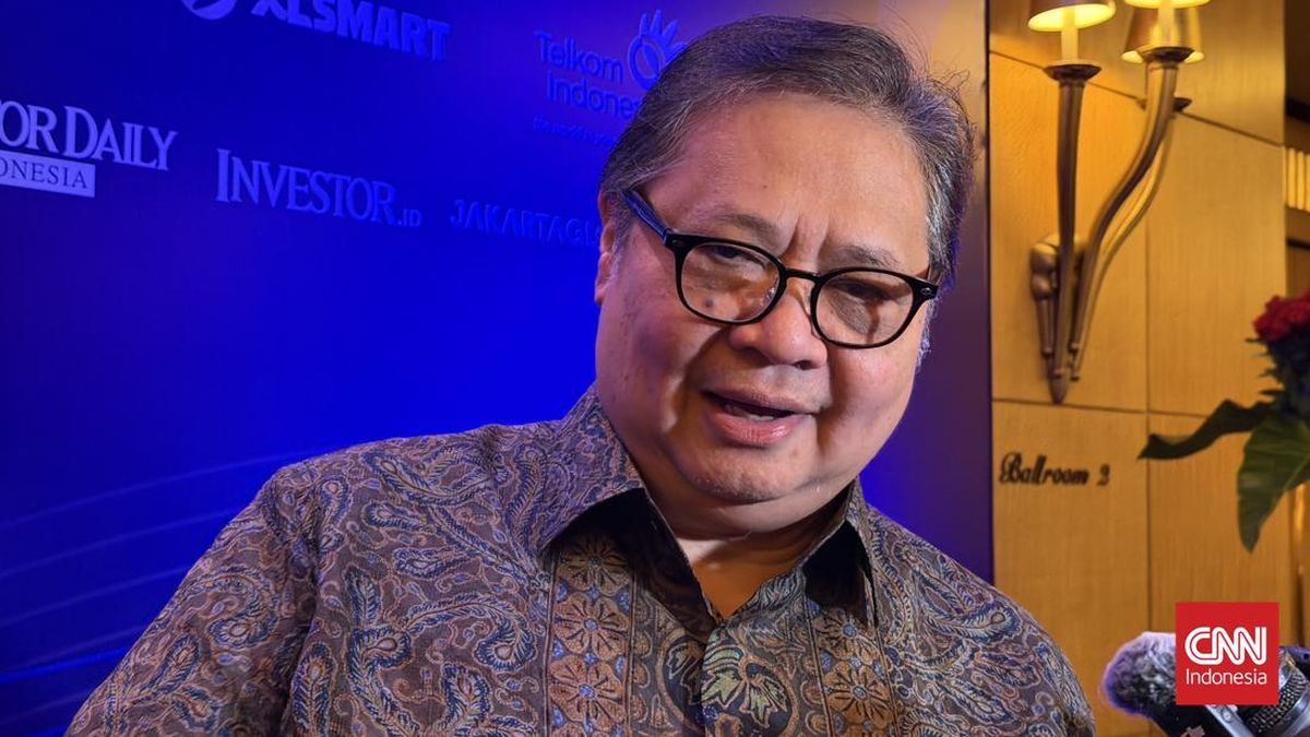 Airlangga Ungkap Mineral dan Batu Bara Jadi Fokus Hilirisasi 2027 — gambar dari CNN Ekonomi